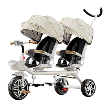 Amazon.co.jp: Quxxuol ベビーカー ふたり乗り 双子用ベビーカー